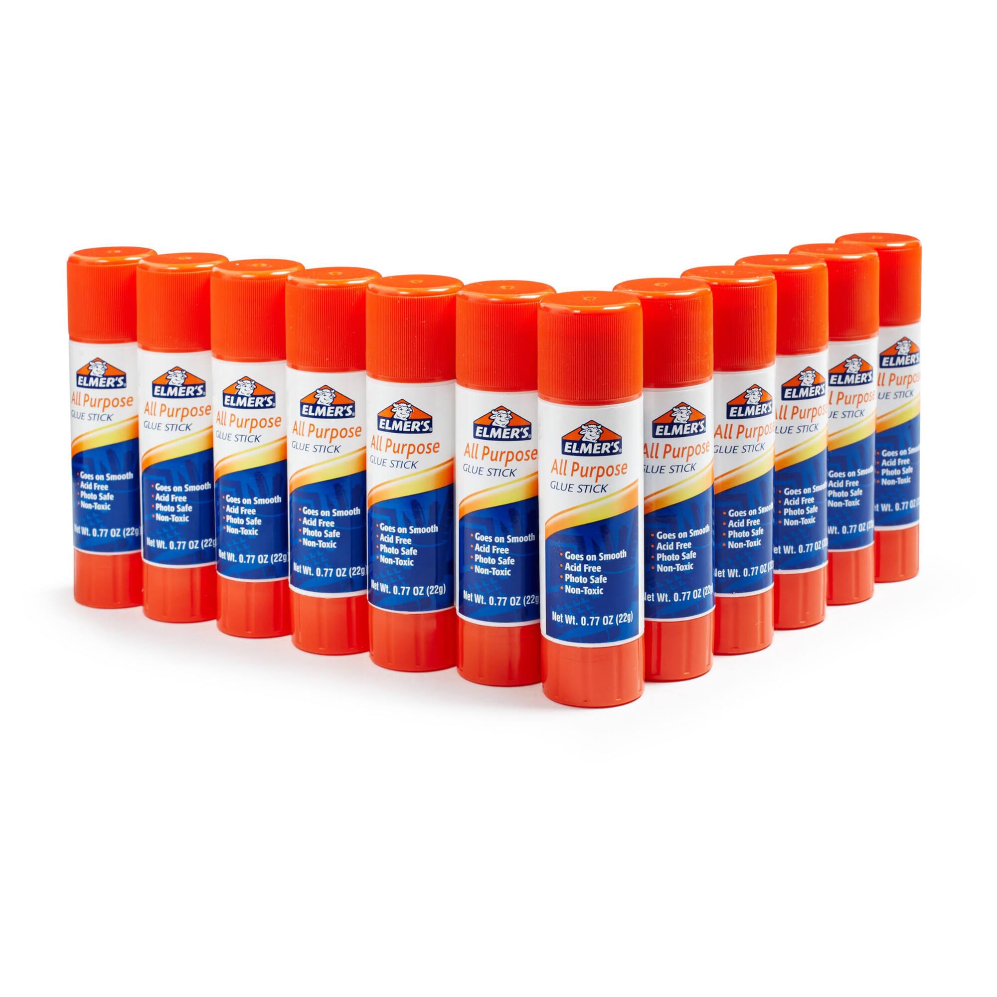 Elmer's® 0.77oz. All Purpose Glue Sticks, 12ct.